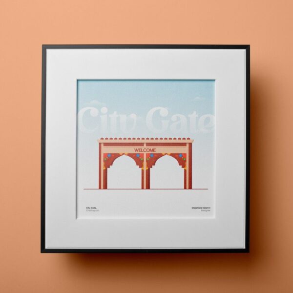 City Gate illustrated Frame